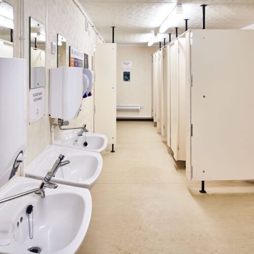 6+1 Steel Toilet Cabin