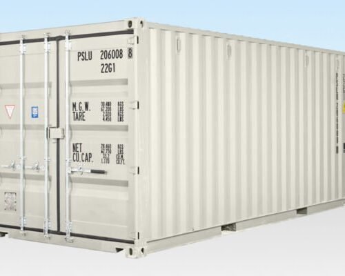 20Ft Shipping Container (One Trip) – White
