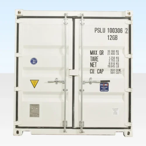 10Ft X 8Ft Shipping Container (One Trip) – White