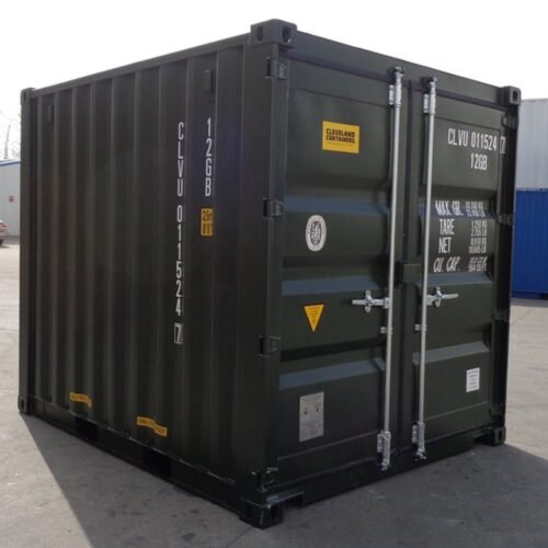 8Ft One Trip Shipping Container (Green)