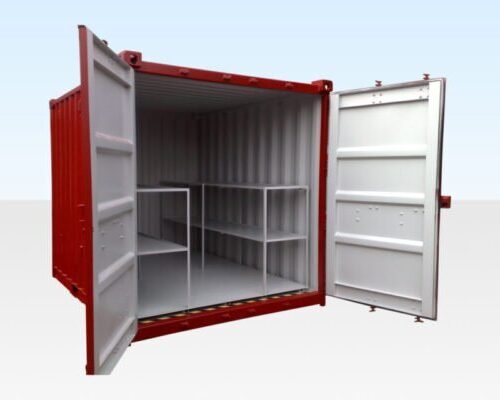 10Ft X 8Ft Flat Floor Bunded Store