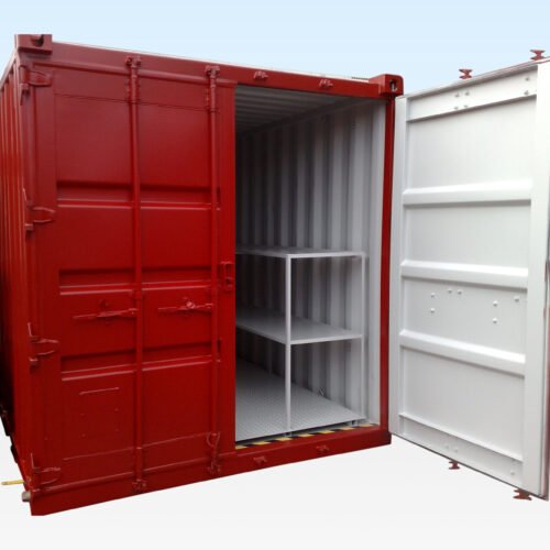 8Ft X 8Ft Flat Floor Bunded Store