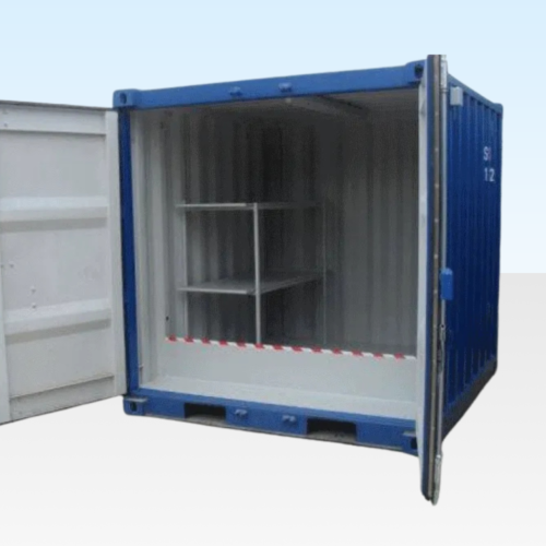 8Ft X 8Ft Raised Bunded Store