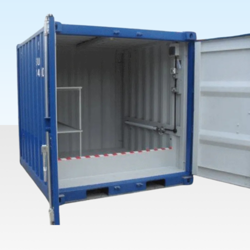 8Ft X 8Ft Raised Bunded Store