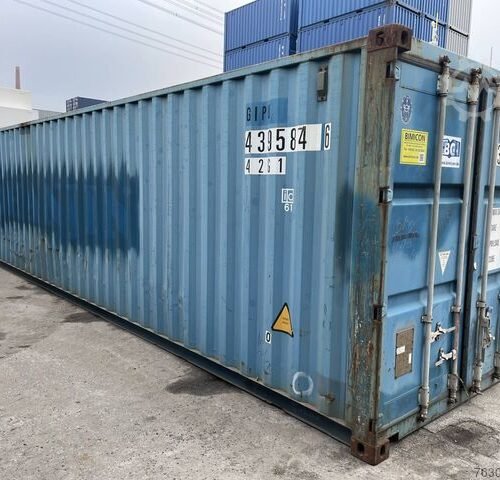 40Ft X 8Ft Used Shipping Container High Cube