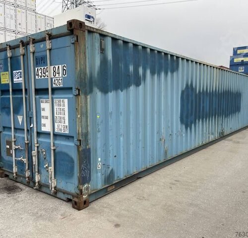 40Ft X 8Ft Used Shipping Container High Cube