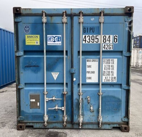 40Ft X 8Ft Used Shipping Container High Cube
