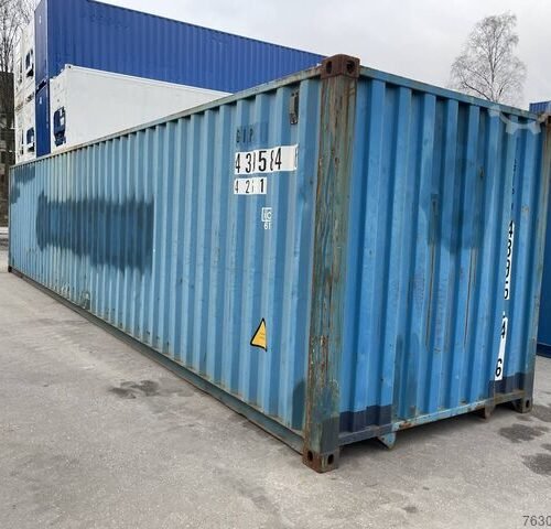 40Ft X 8Ft Used Shipping Container High Cube