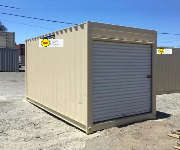 16-ft 16Ft Storage Container With Roll-Up Door
