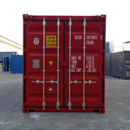 20Ft High Cube Container – One Trip (9FT 6′ High)