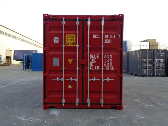 20Ft High Cube Container – One Trip (9FT 6′ High)