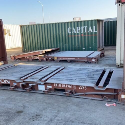 20Ft X 8Ft Used Flat Rack Shipping Containers
