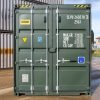 20ft-green-high-cube-4 20Ft Shipping Container (One Trip) – Dark Green