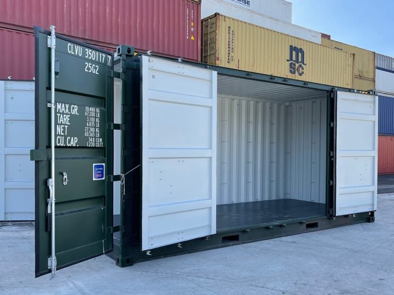 Used 20Ft Open Side / Full Side Access Container