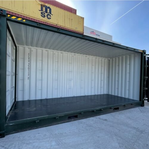 Used 20Ft Open Side / Full Side Access Container