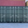 20ft-side-opening-hc-green-7 Used 20Ft Open Side / Full Side Access Container