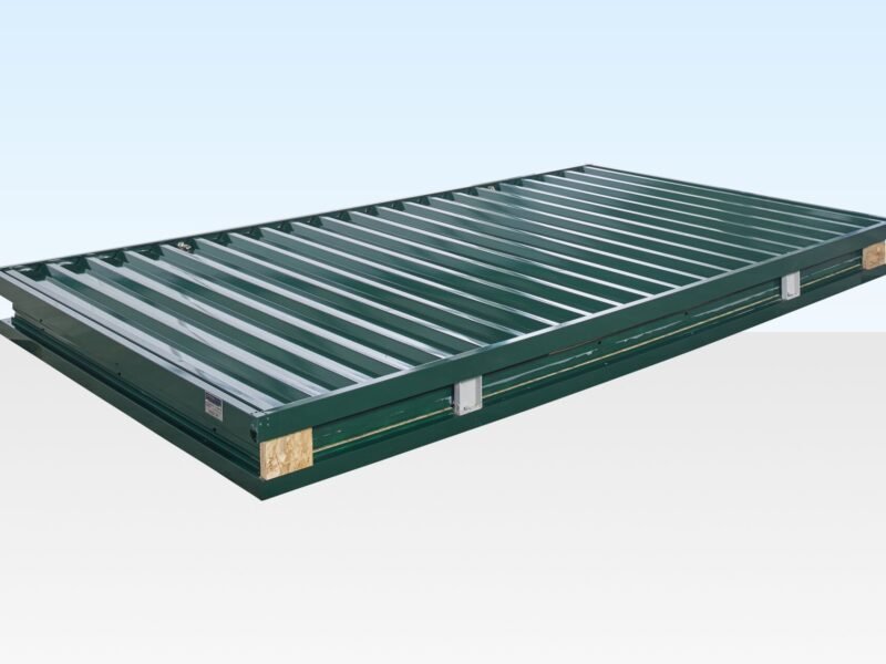 4m x 2.1m Powder Coated Flat Packed Store