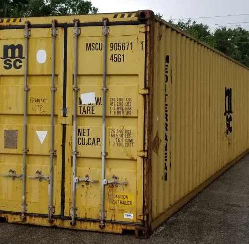 40 Ft Hc Used Shipping Containers High Cube Wind And Watertight Ipswich