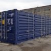 40ft-sideopen-blue-1-blue 40Ft Full Side Access Container High Cube (9′ 6″ High)