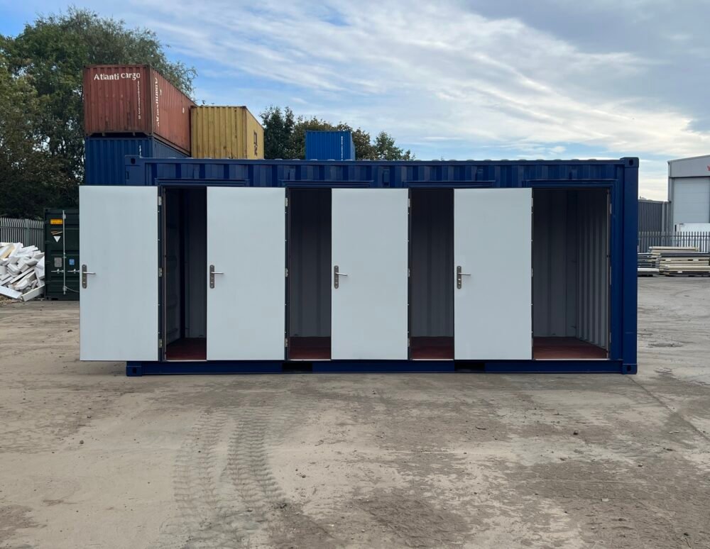 20ft Shipping Container Multi-unit Storage Solution