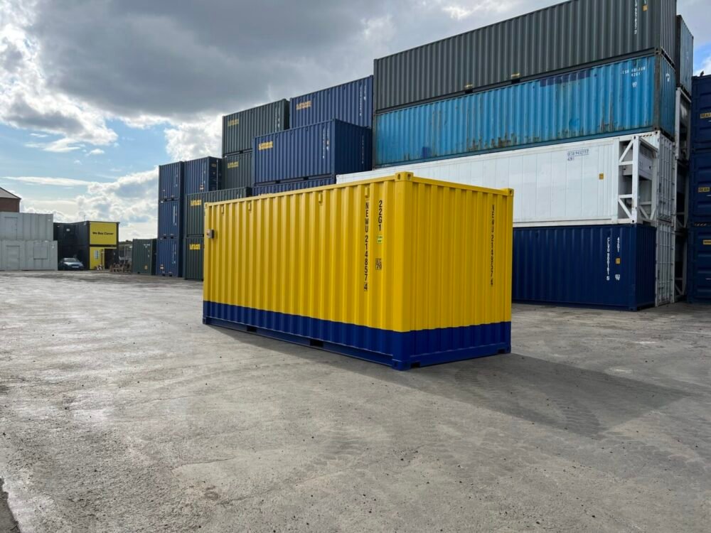 20ft Modified One-Trip Containers – Custom Build for Rainton Construction.
