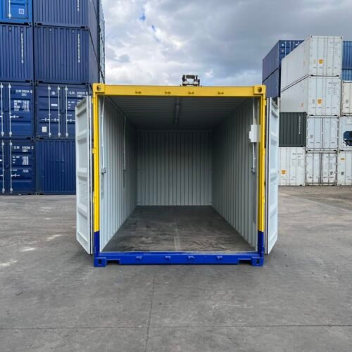 20ft Modified One-Trip Containers – Custom Build for Rainton Construction.