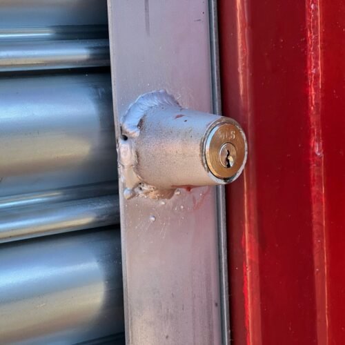 20ft Used Shipping Container with Roller Shutter Door