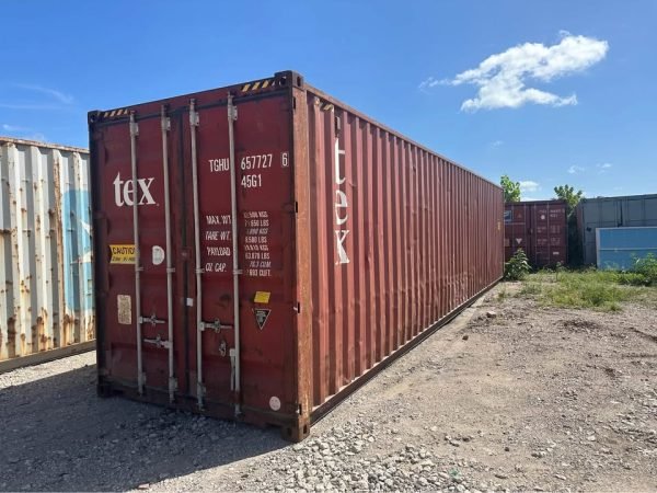 514330654_10008660225913482_7671164267091406803_n Used 40 High Cube Shipping Container – Solid & Spacious!
