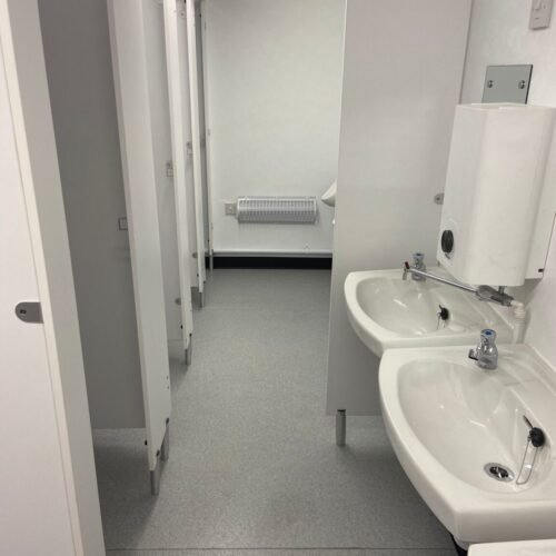 6+1 Steel Toilet Cabin