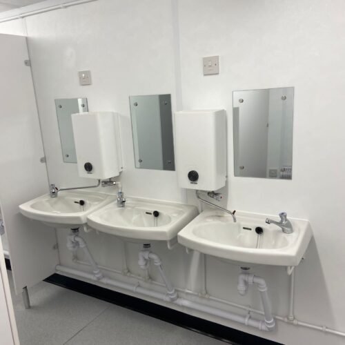 6+1 Steel Toilet Cabin