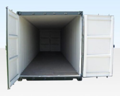 30Ft X 8Ft Shipping Container One Trip – Cut Down