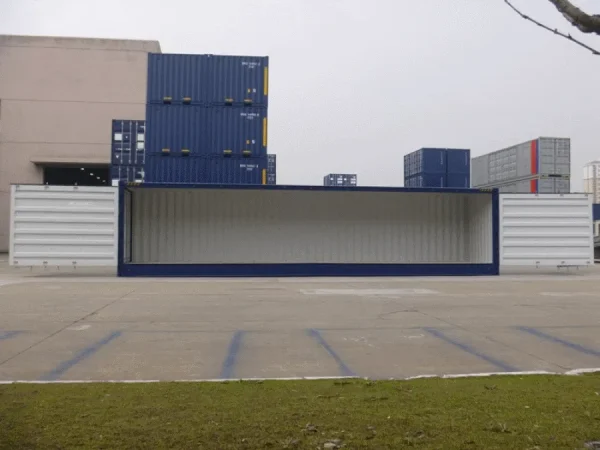 714-40ft-High-Cube-FSA-Doors-Open 40Ft Full Side Access Container High Cube (9′ 6″ High)