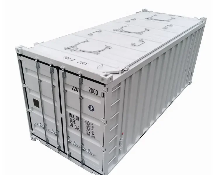 20ft Dry Intermediate Bulk Storage Top Loading Shipping Container
