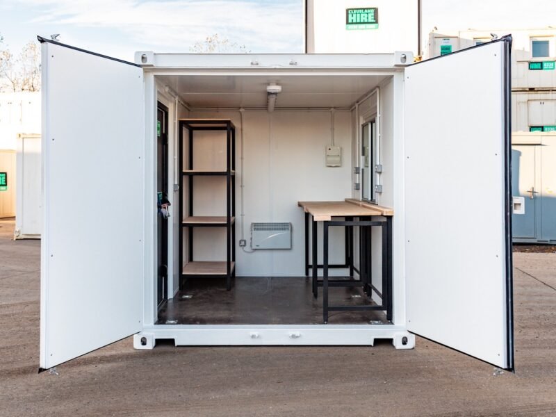 10ft Custom Workshop/Office Shipping Container