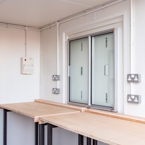 10ft Custom Workshop/Office Shipping Container