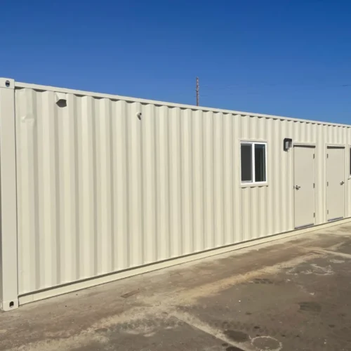 40ft Shipping Container Office with ADA Restroom