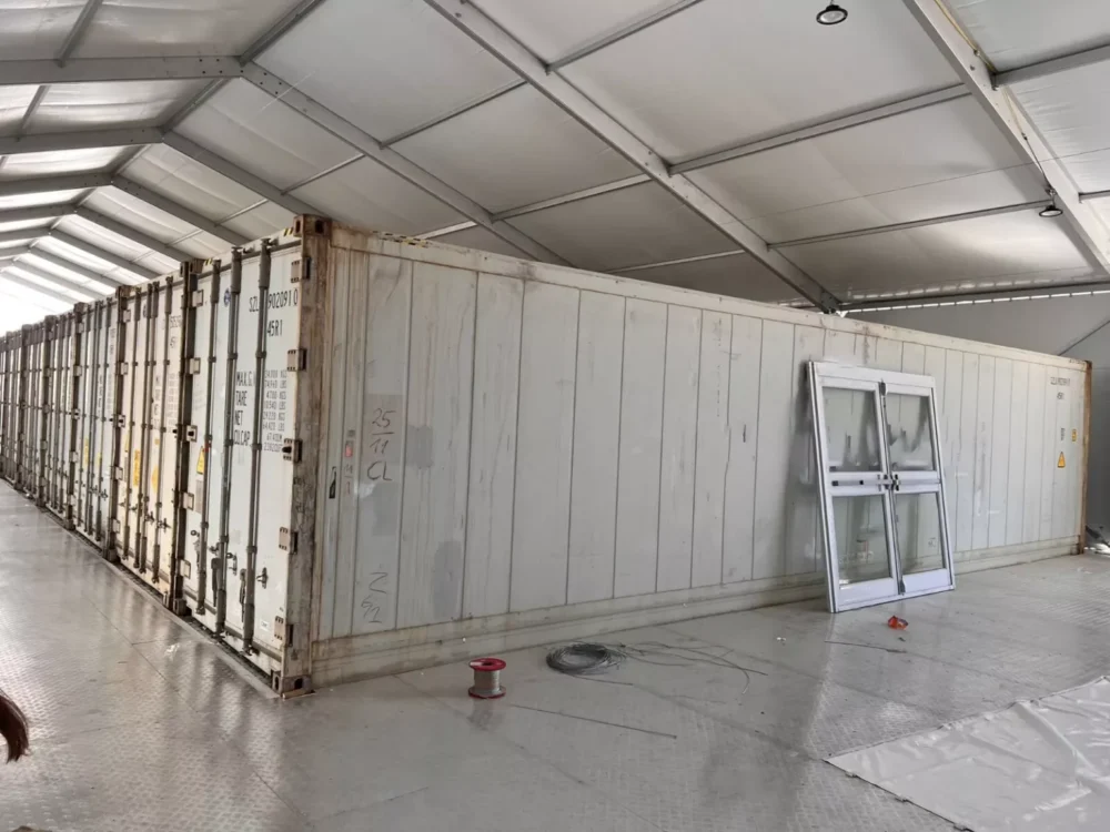 40Ft High Cube Refrigerated Storage Container Carrier Primeline YOM 2012