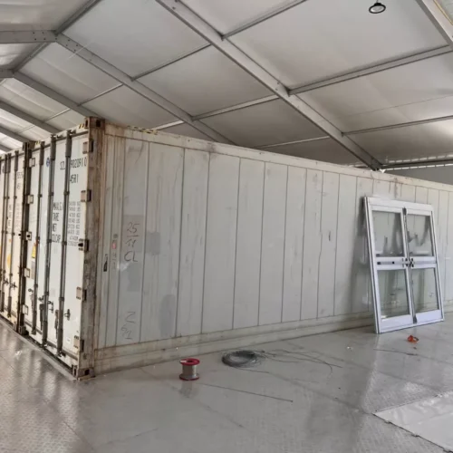 40Ft High Cube Refrigerated Storage Container Carrier Primeline YOM 2012