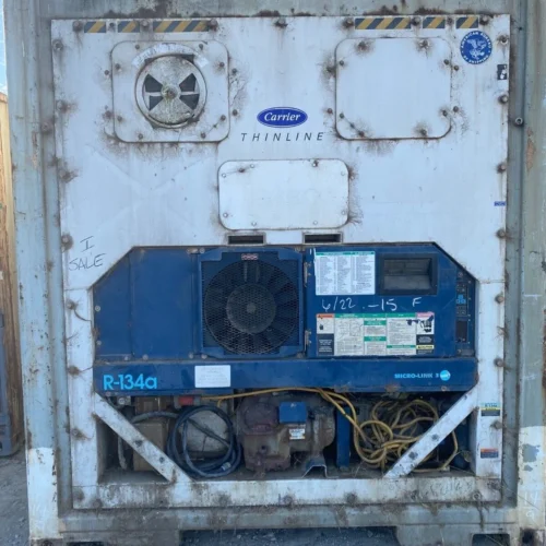 Used 40ft Refrigerated Shipping Container – With Custom Side Door Access