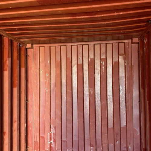 Used 20ft Conex Shipping / Storage Container – Yellow/Gold – Priced to Sell!