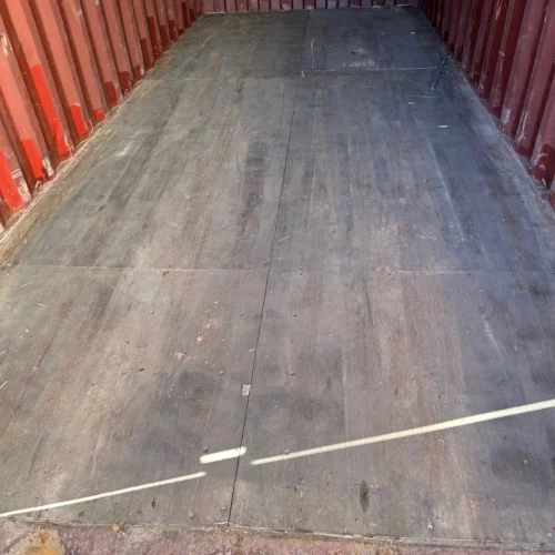 Used 20ft Conex Shipping / Storage Container – Yellow/Gold – Priced to Sell!