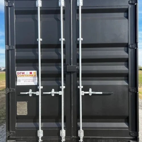 40ft Shipping Container w/3 Roll-Up Side Doors