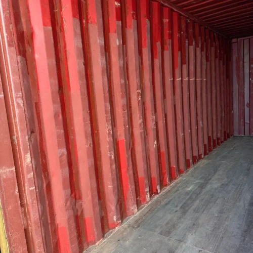 Used 20ft Conex Shipping / Storage Container – Yellow/Gold – Priced to Sell!