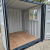 New 8′ Shipping Container Site Safe Lock Up Box Toolbox 8ft Workshop Shed Office