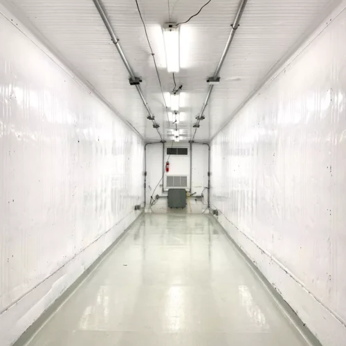 40 Foot High Cube Insulated Shipping Container with 5 Ton Bard HVAC