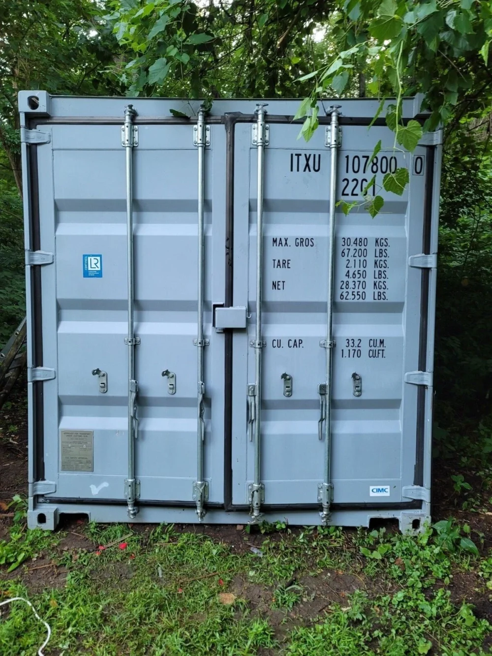 20′ Used Steel Shipping Container Storage Container