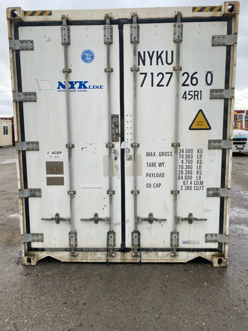 40′ Reefer Container (Non Working)