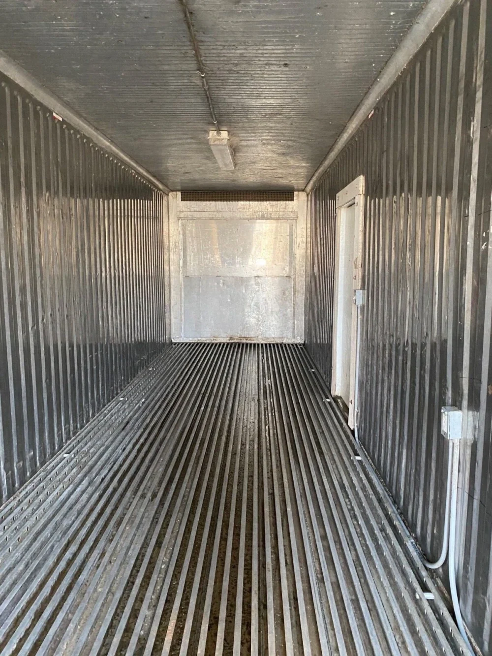 Used 40ft Refrigerated Shipping Container – With Custom Side Door Access