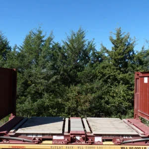 s-l1600-30 20′ Flat Rack Shipping Container – One Trip, For Equipment, Oversize Items