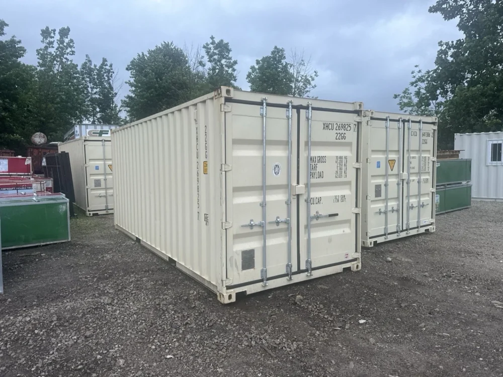 New 20ft Open Side Shipping Container – One Trip – With Side Doors